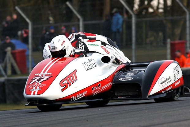 Tim and Tristan Reeves at Brands Hatch